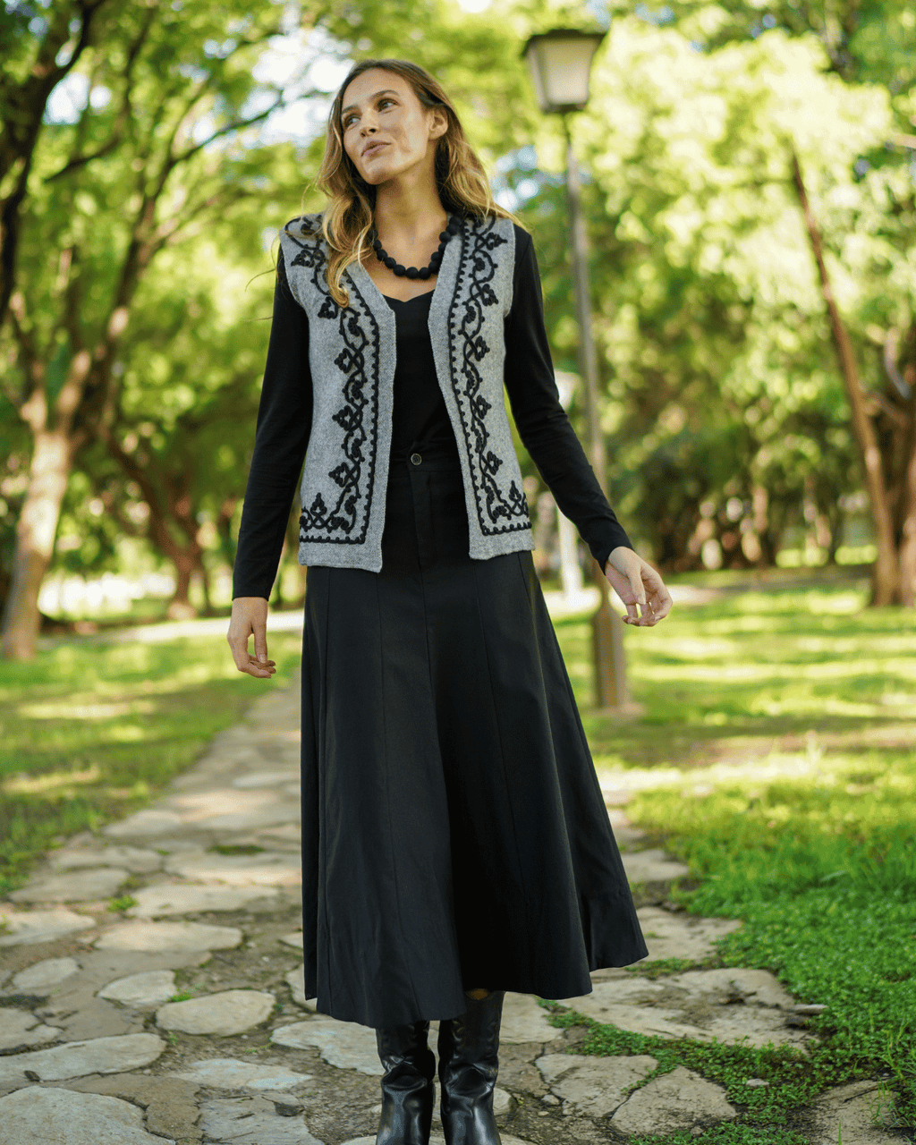Collar KAYA Negro