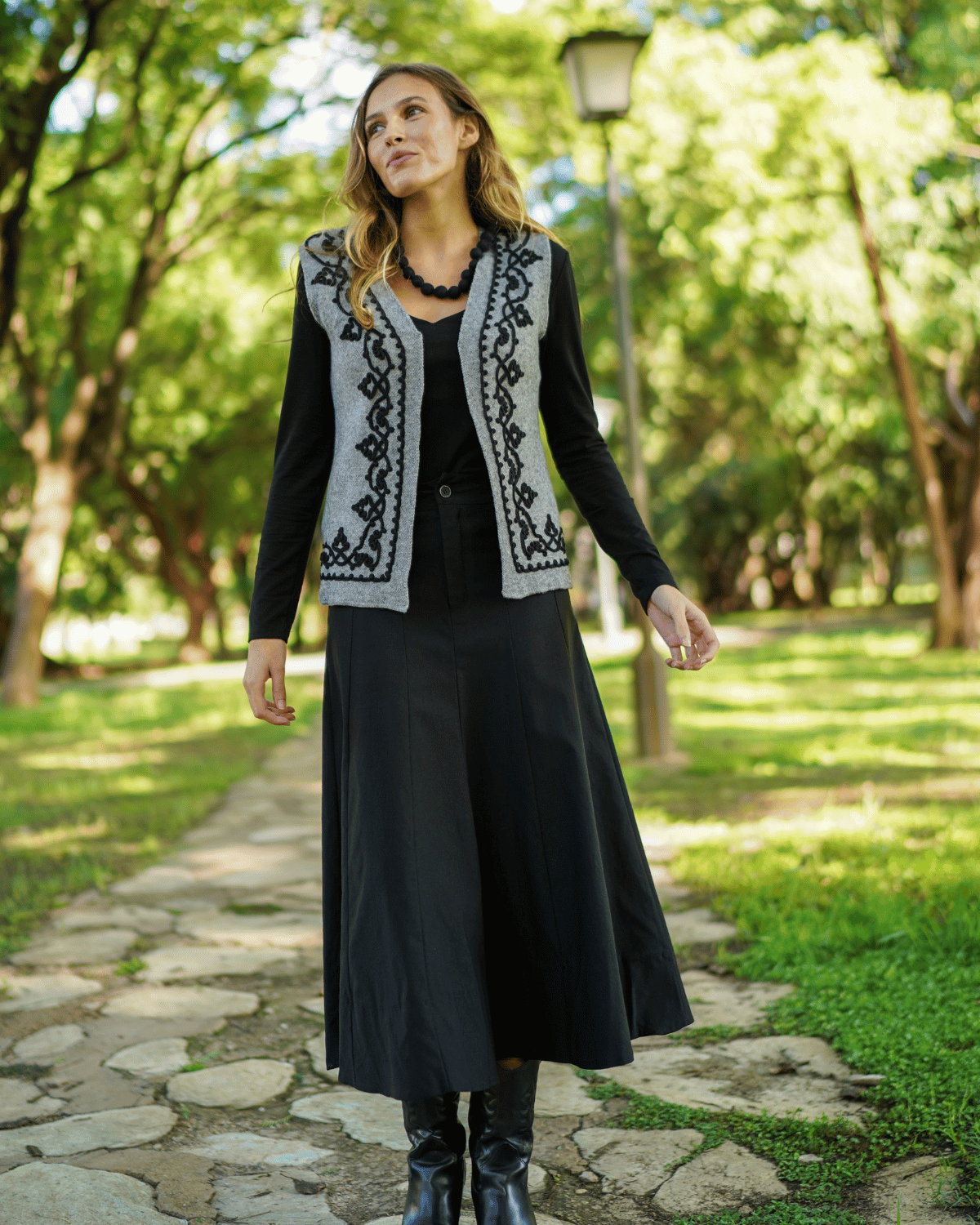 Collar KAYA Negro