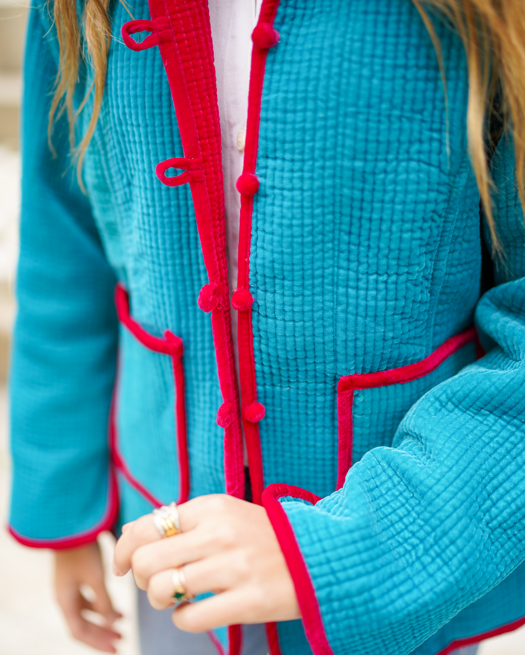 Chaqueta ELBRUS Turquesa
