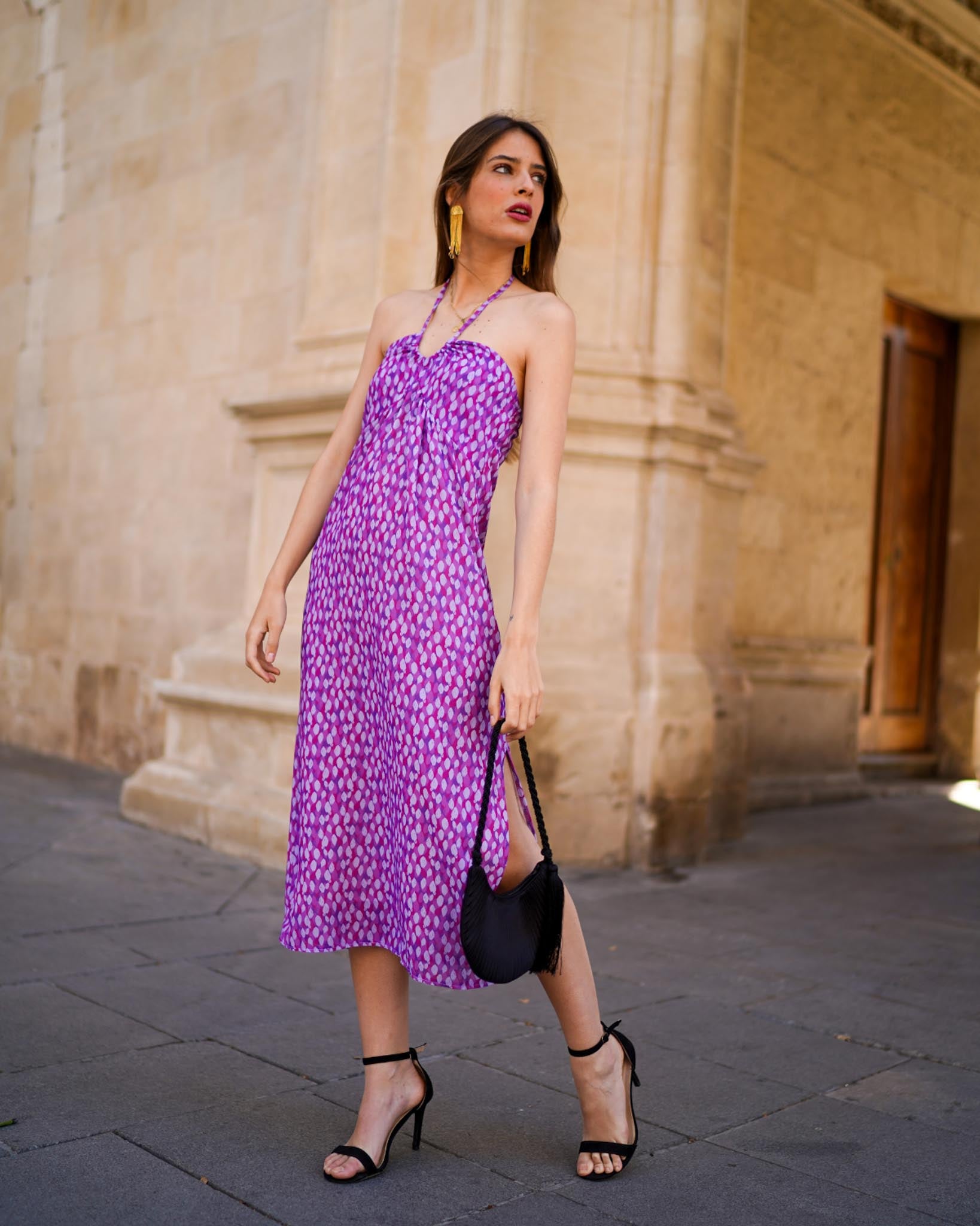 Vestido CHIARA Malva