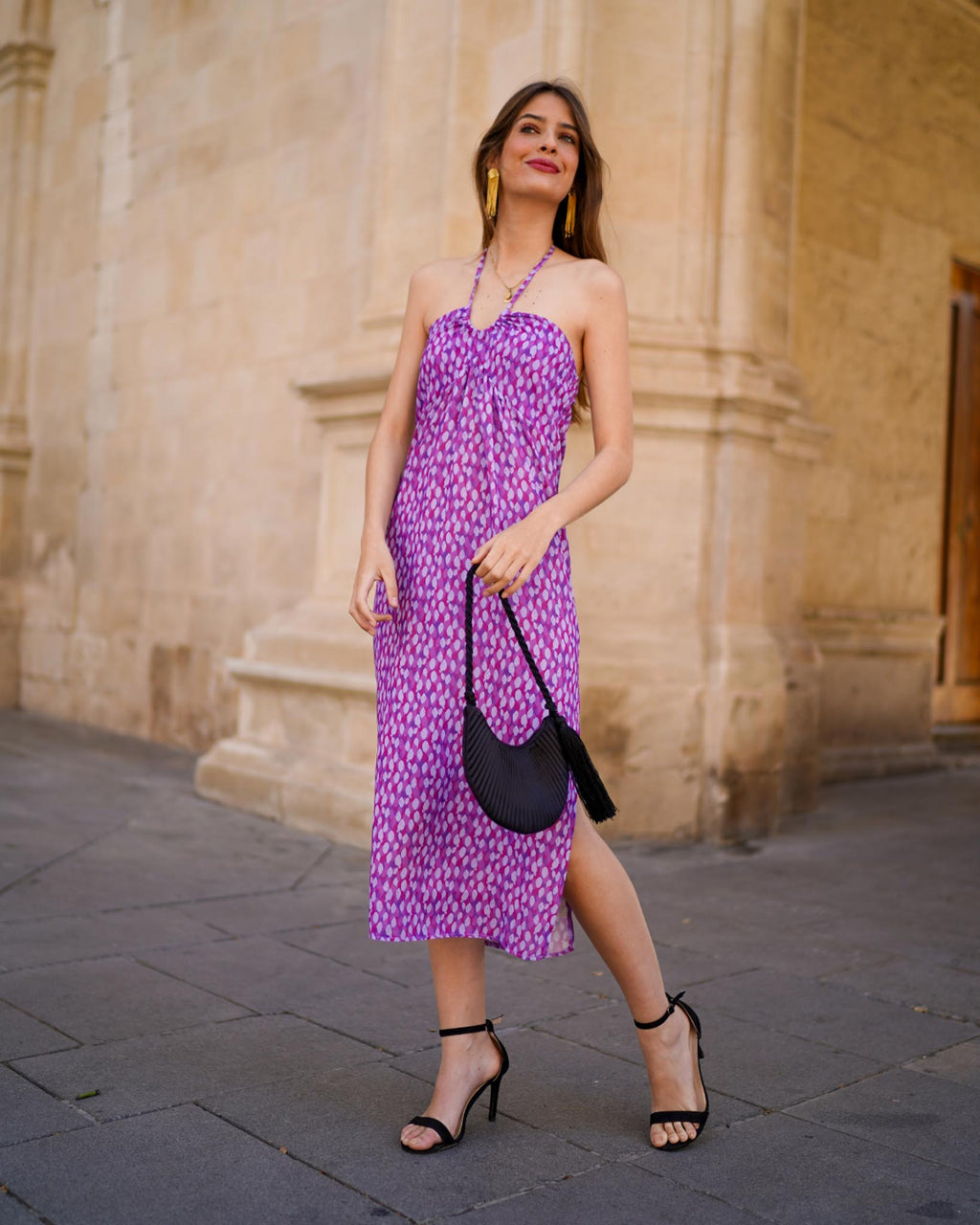 Vestido CHIARA Malva