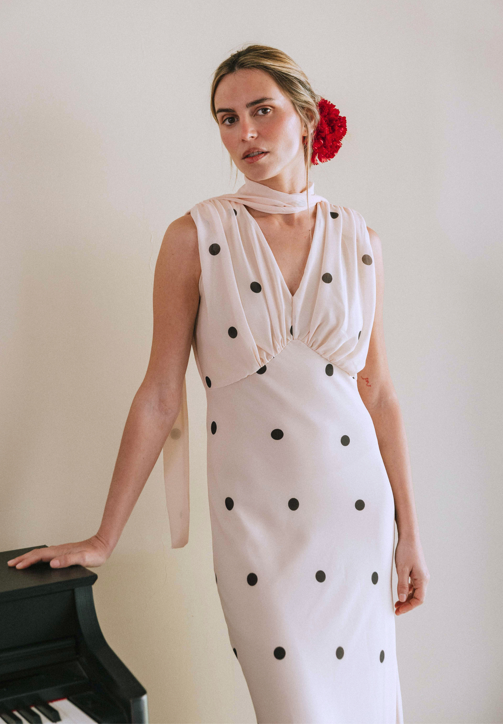 Vestido lunares Alyra