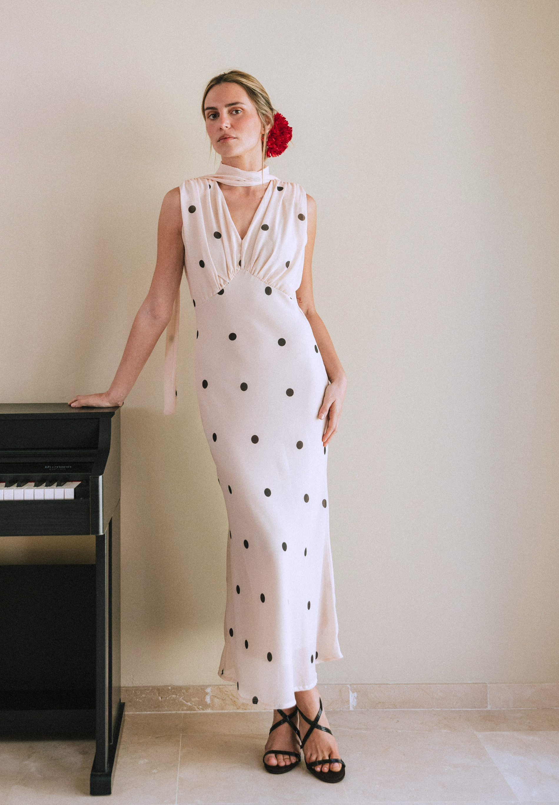 Vestido lunares Alyra