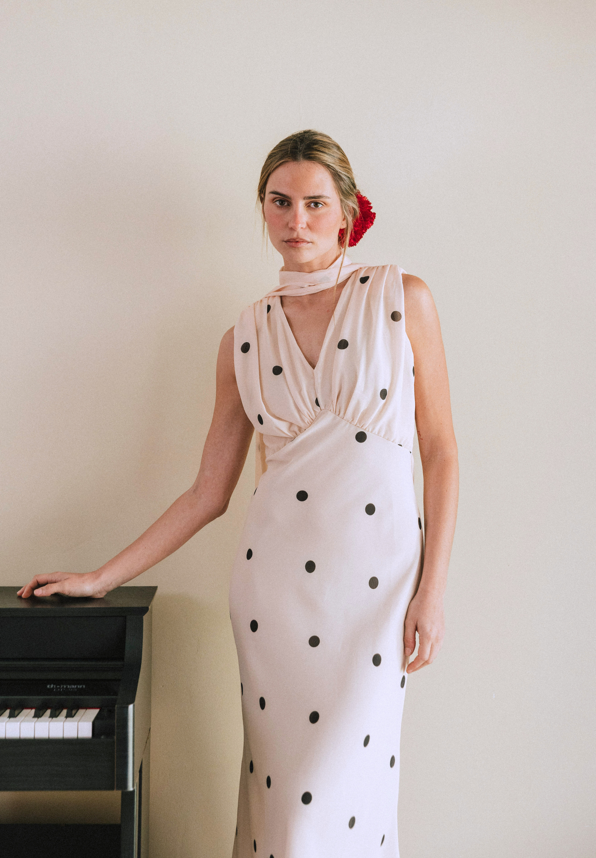 Vestido lunares Alyra