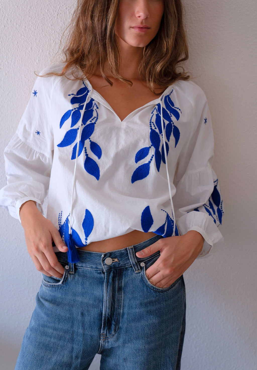 Blusa bordada Nites
