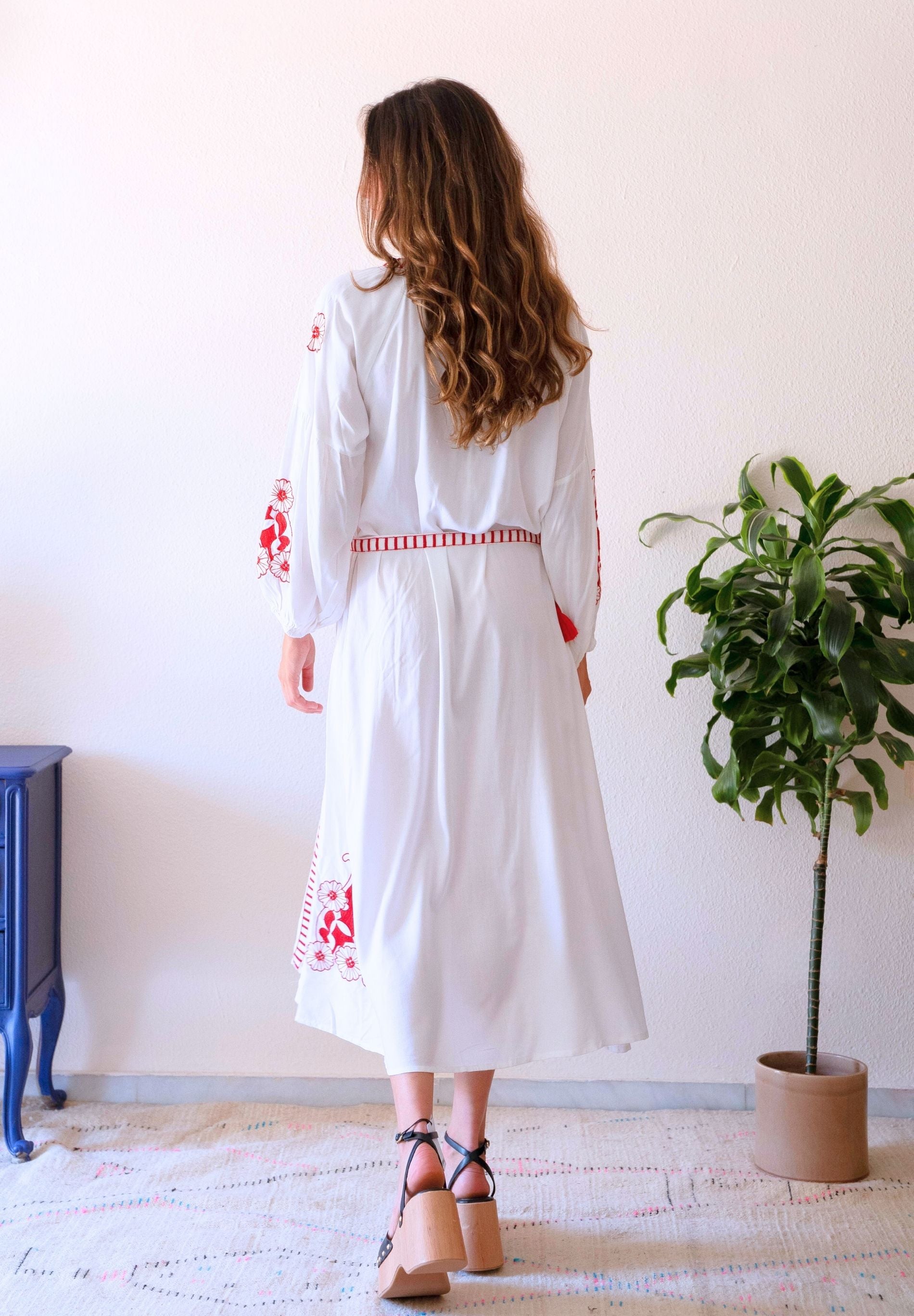 Caftán bordado Nébula