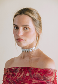 Choker metalizado Mosaic