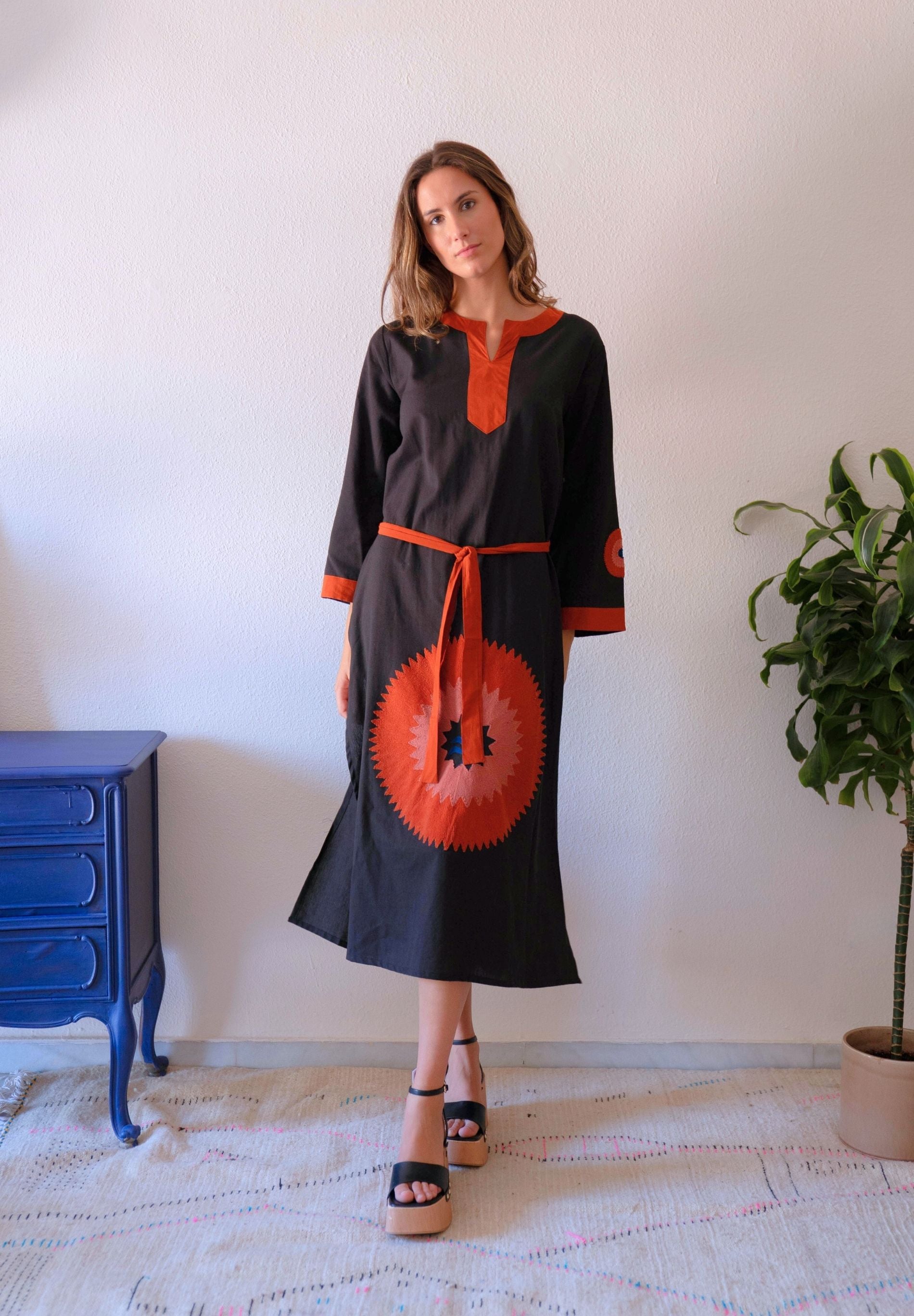 Caftán bordado Nura