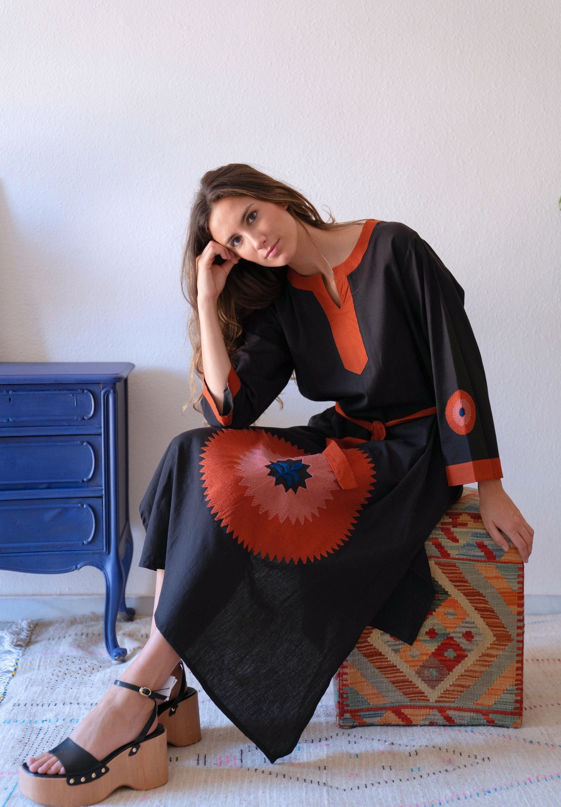 Caftán bordado Nura