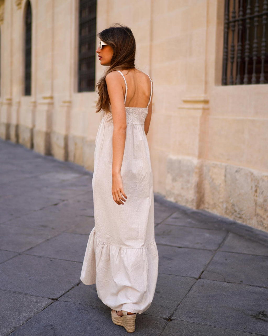 Vestido ADOMAS Beige