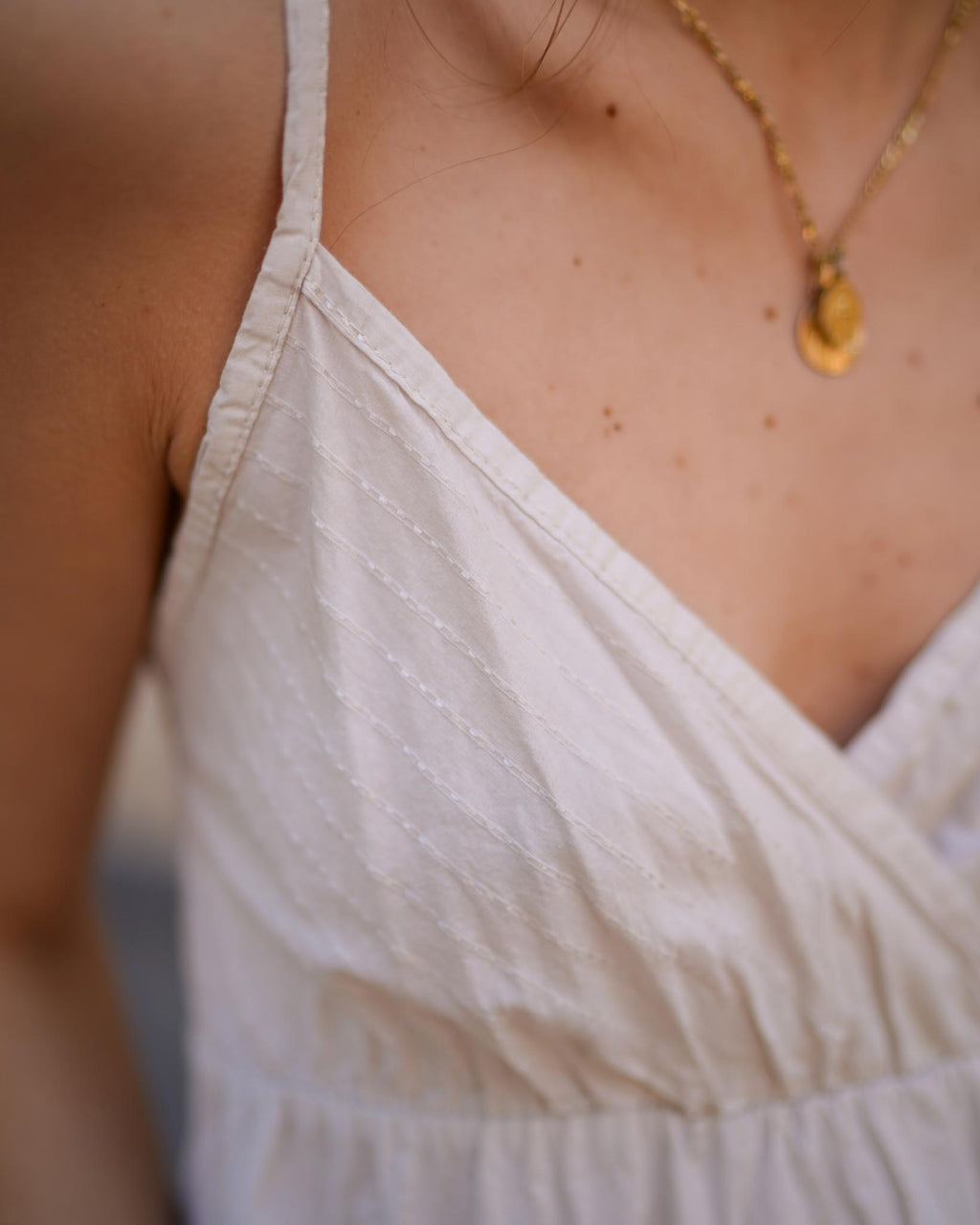 Vestido ADOMAS Beige