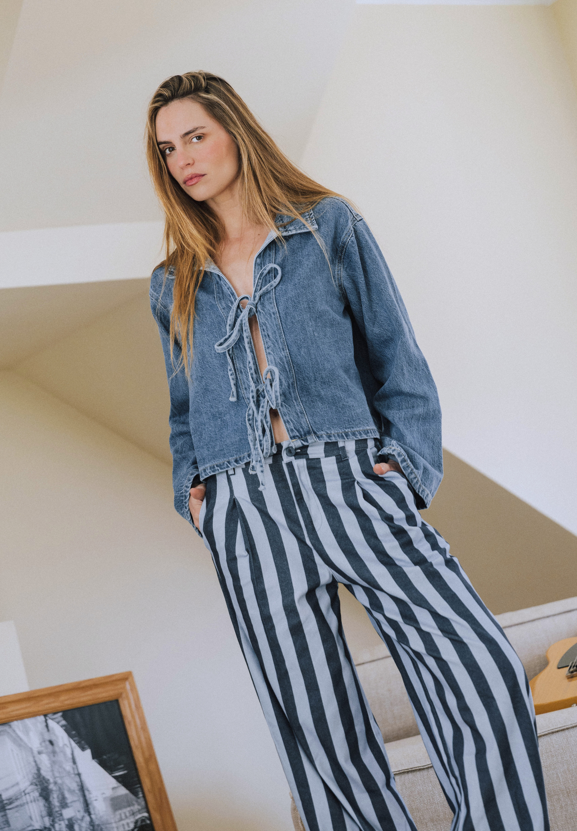Chaqueta denim Oriel