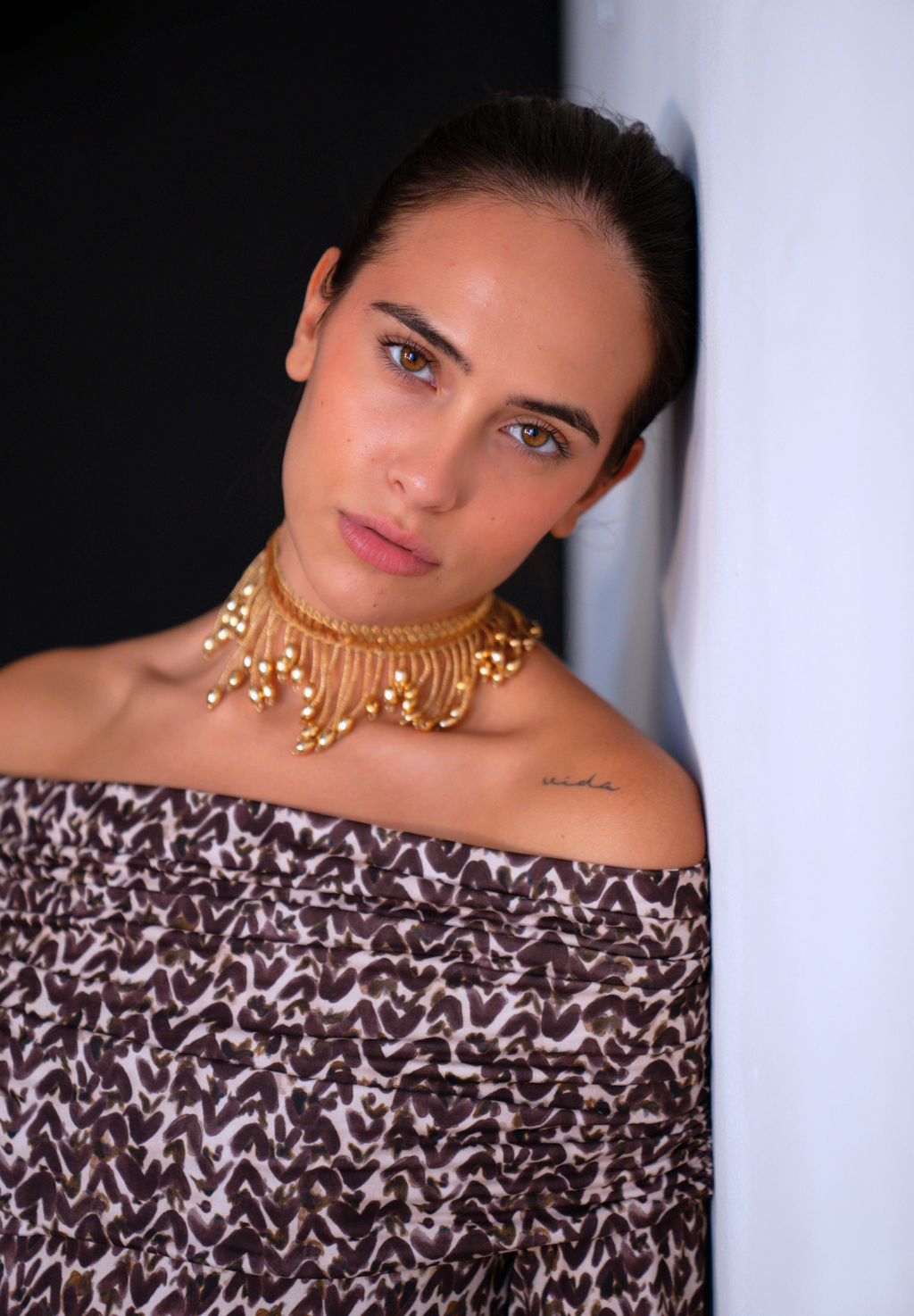 Vestido largo Solène