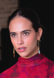 Pendientes metálicos Tréa