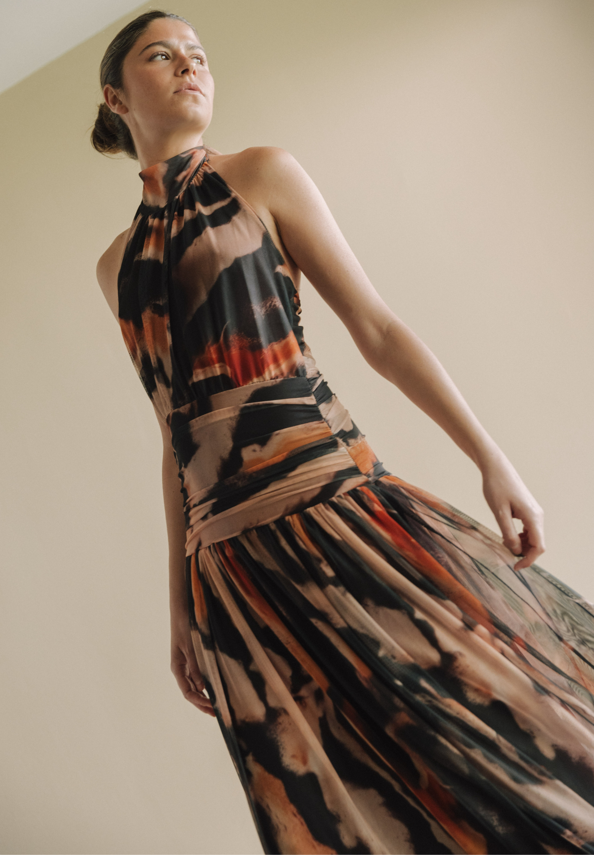 Vestido midi tul Aira