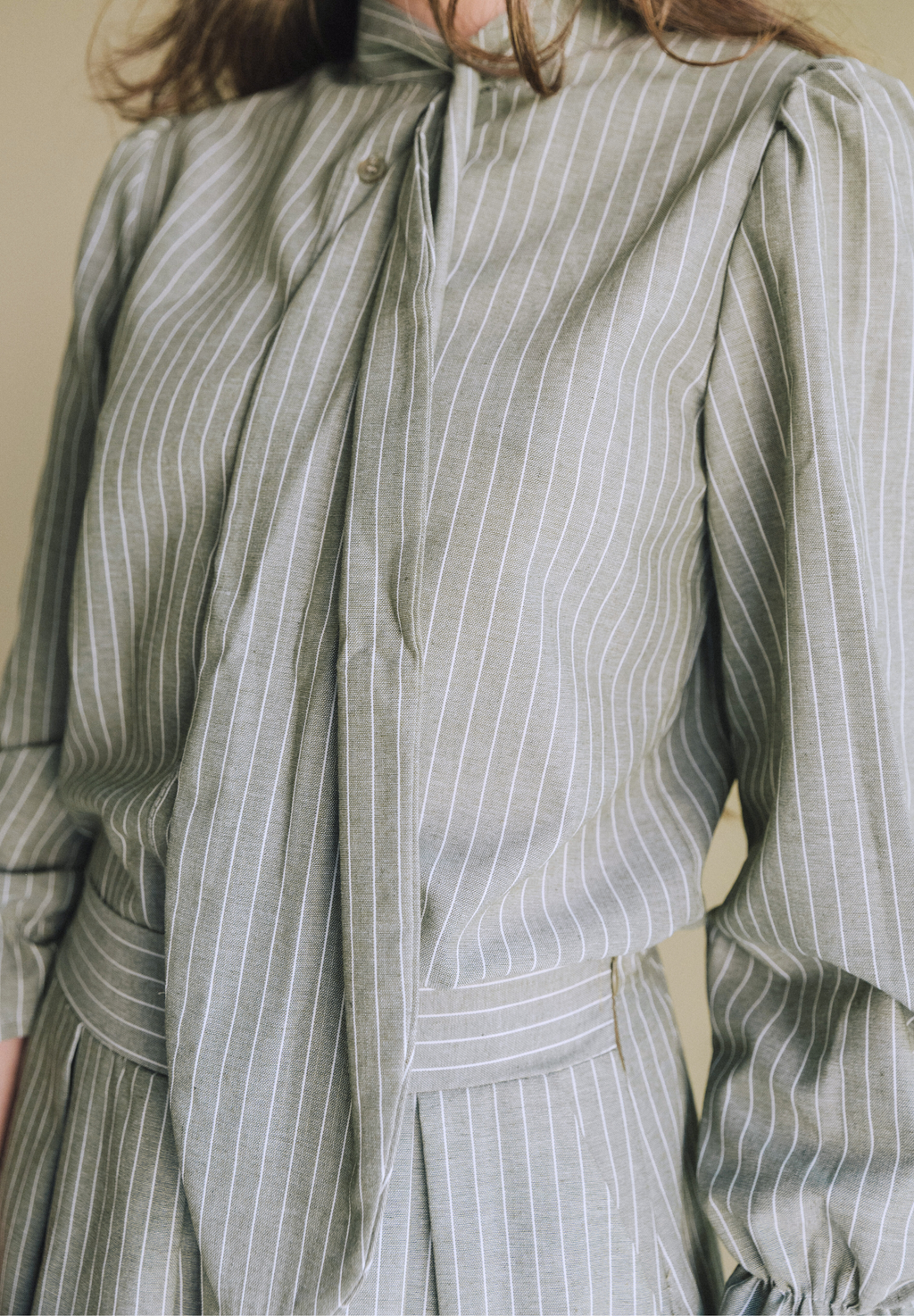 Camisa rayas verde Radox