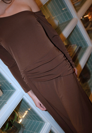 Vestido Arelis chocolate