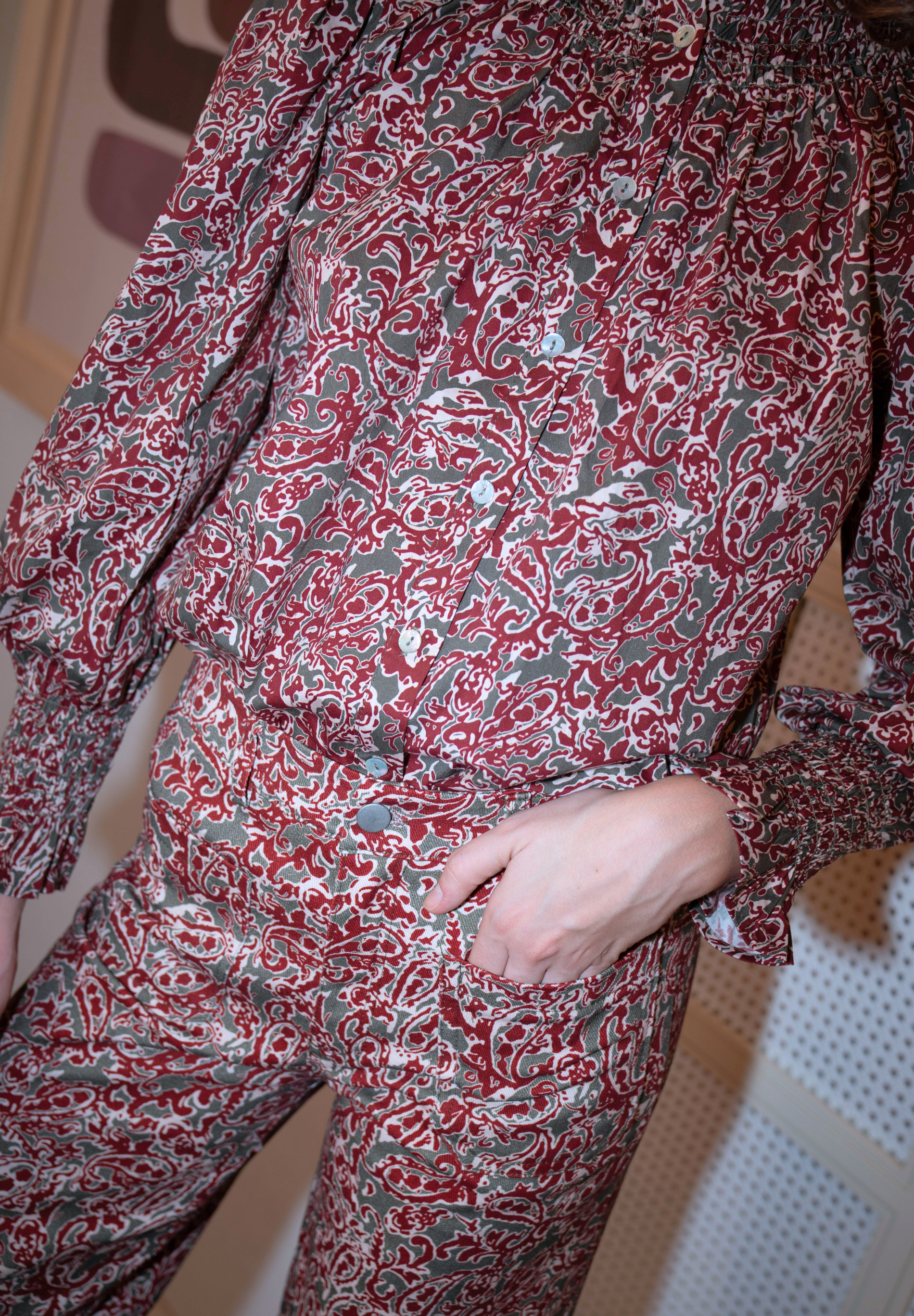 Pantalón estampado Nira