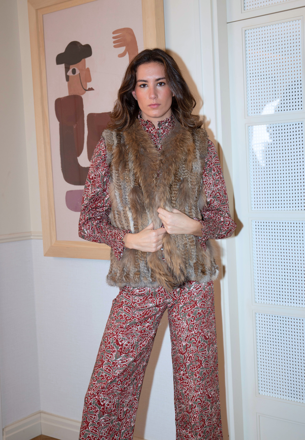 Pantalón estampado Nira