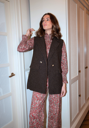 Chaleco grueso chocolate Sorell