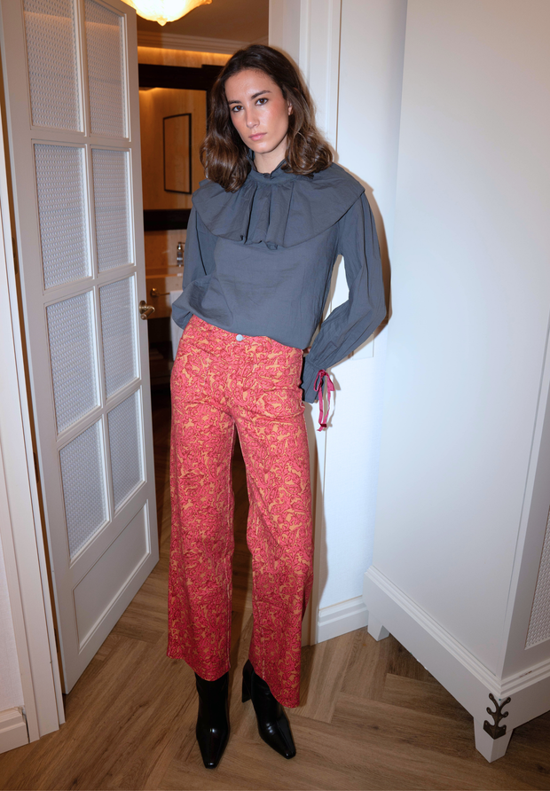 Pantalón estampado Olen