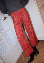 Pantalón estampado Olen
