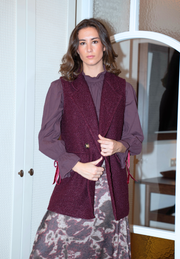 Chaleco grueso morado Sorell