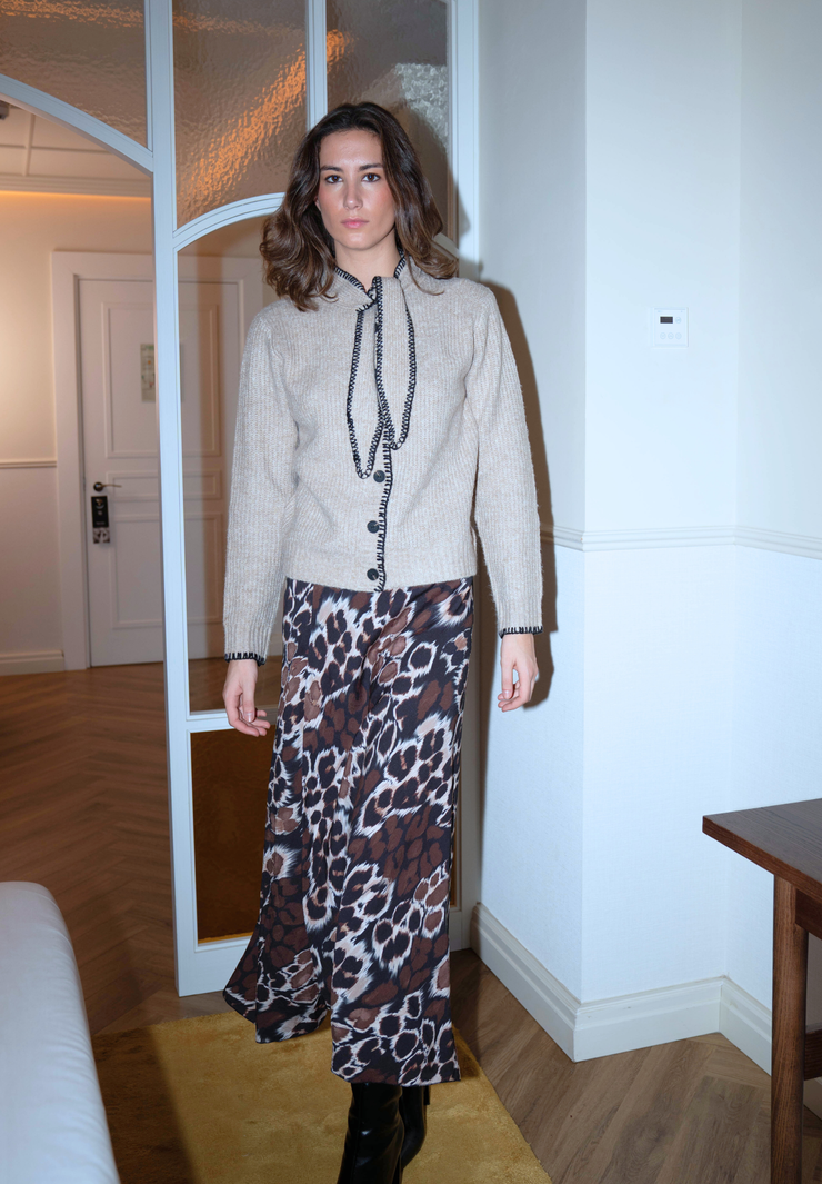 Falda animal print Tavi