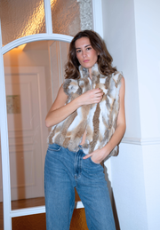 Chaleco pelo natural Lorien