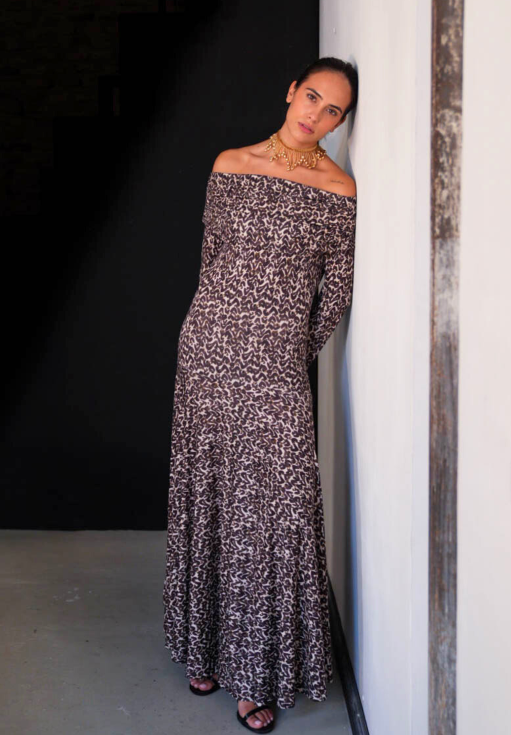 Vestido largo Solène