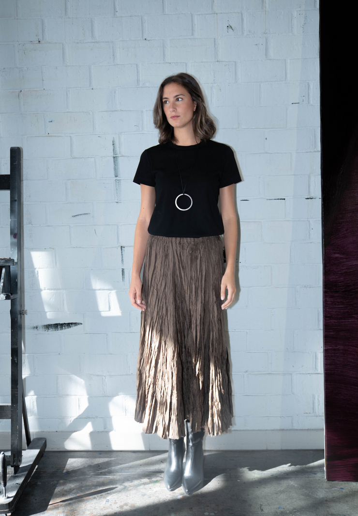 Camiseta manga corta negra Monolith