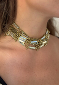 Choker Lucerna Dorado