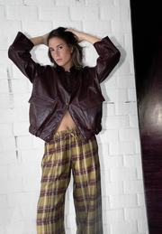 Pantalón pijamero verde Quoin