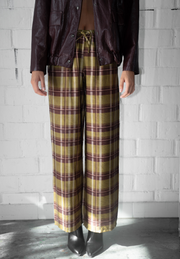 Pantalón pijamero verde Quoin