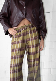 Pantalón pijamero verde Quoin