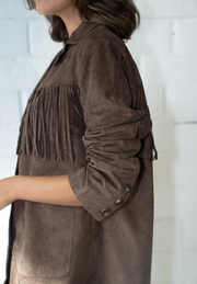 Chaqueta flecos Rive