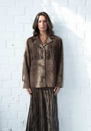 Chaqueta flecos Rive