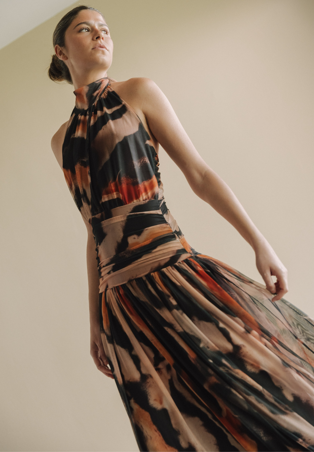 Vestido midi tul Aira