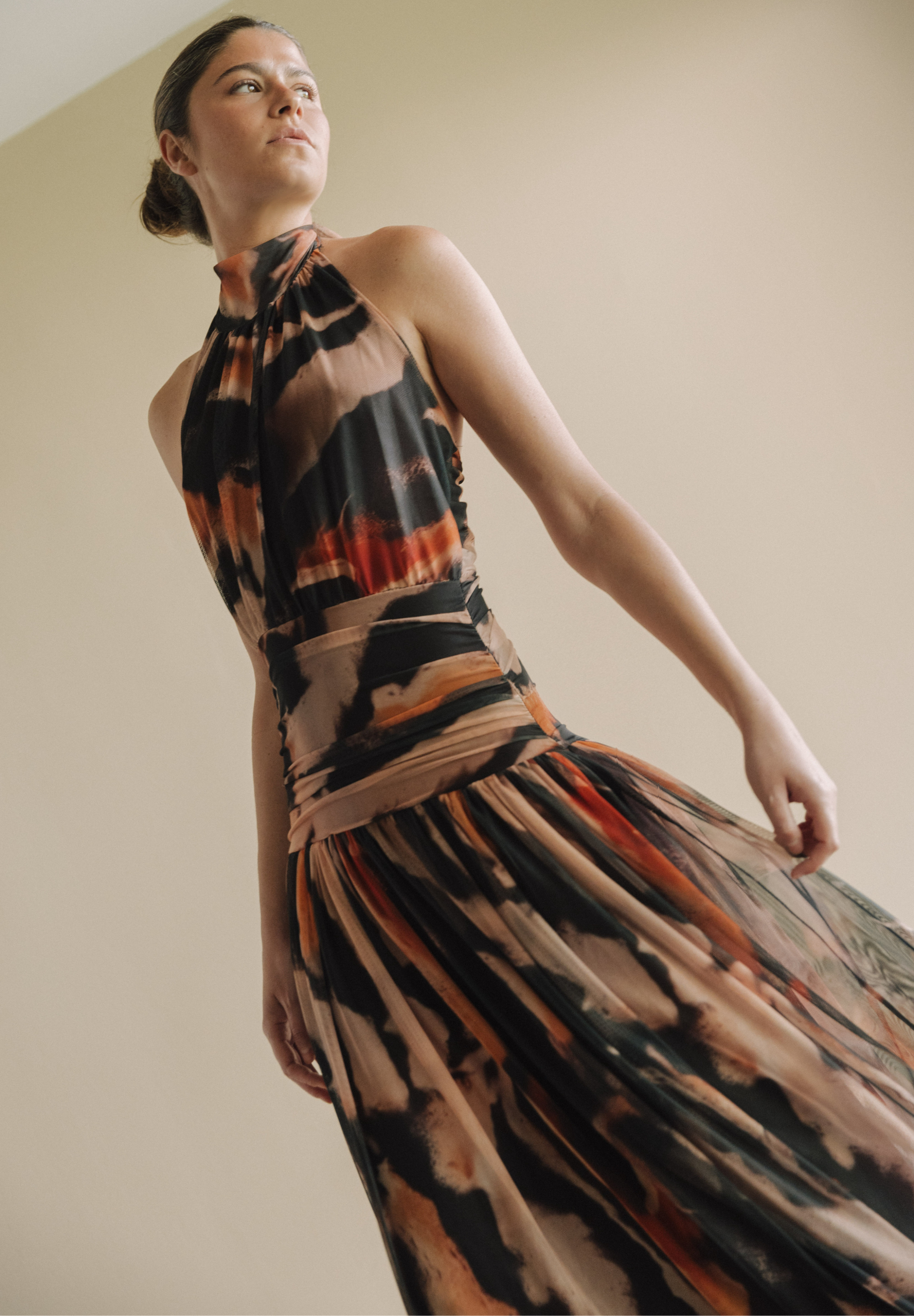 Vestido midi tul Aira