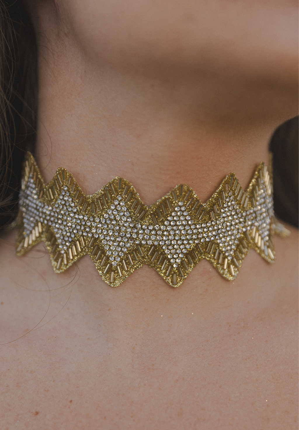 Choker dorado Ilor