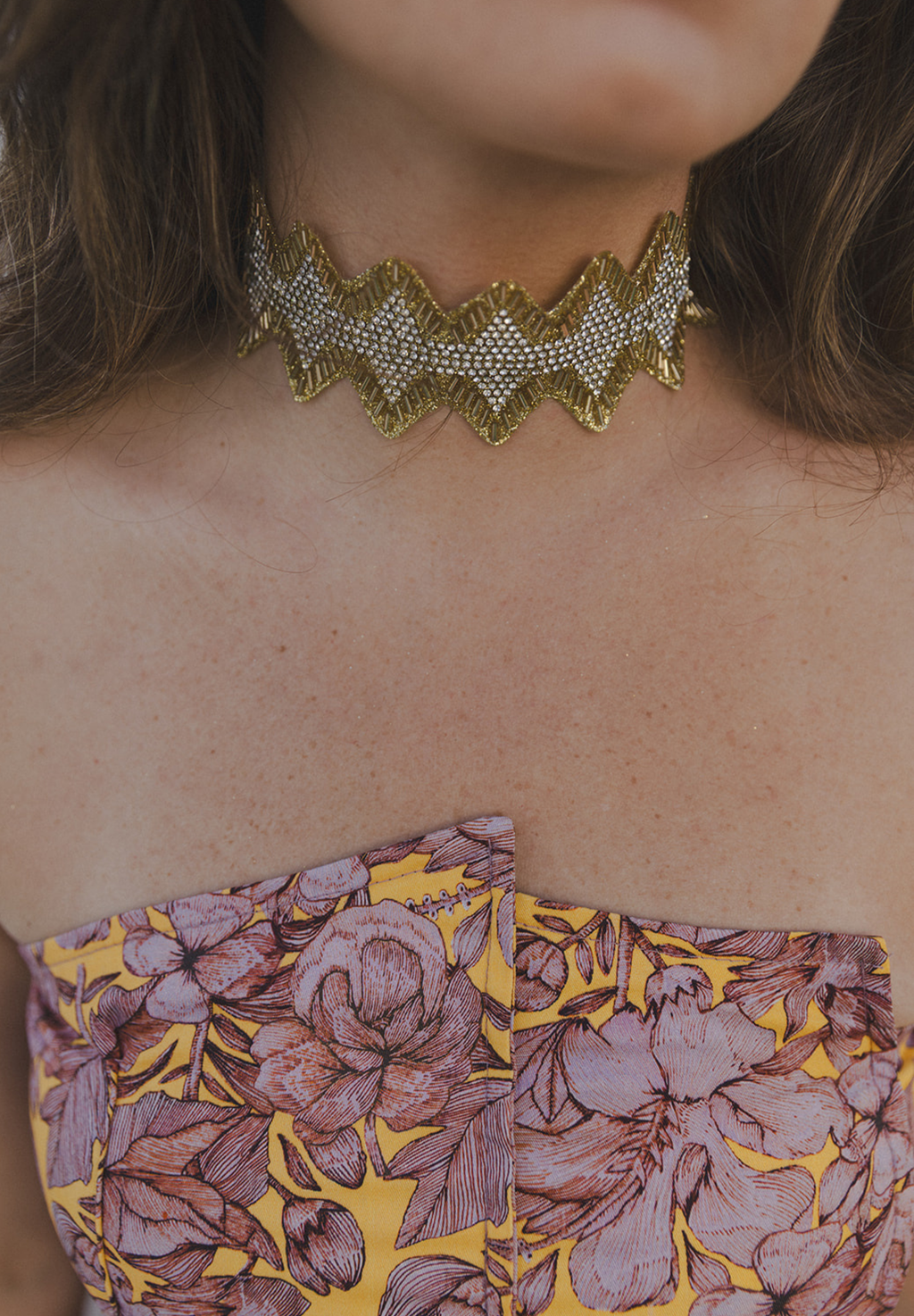 Choker dorado Ilor