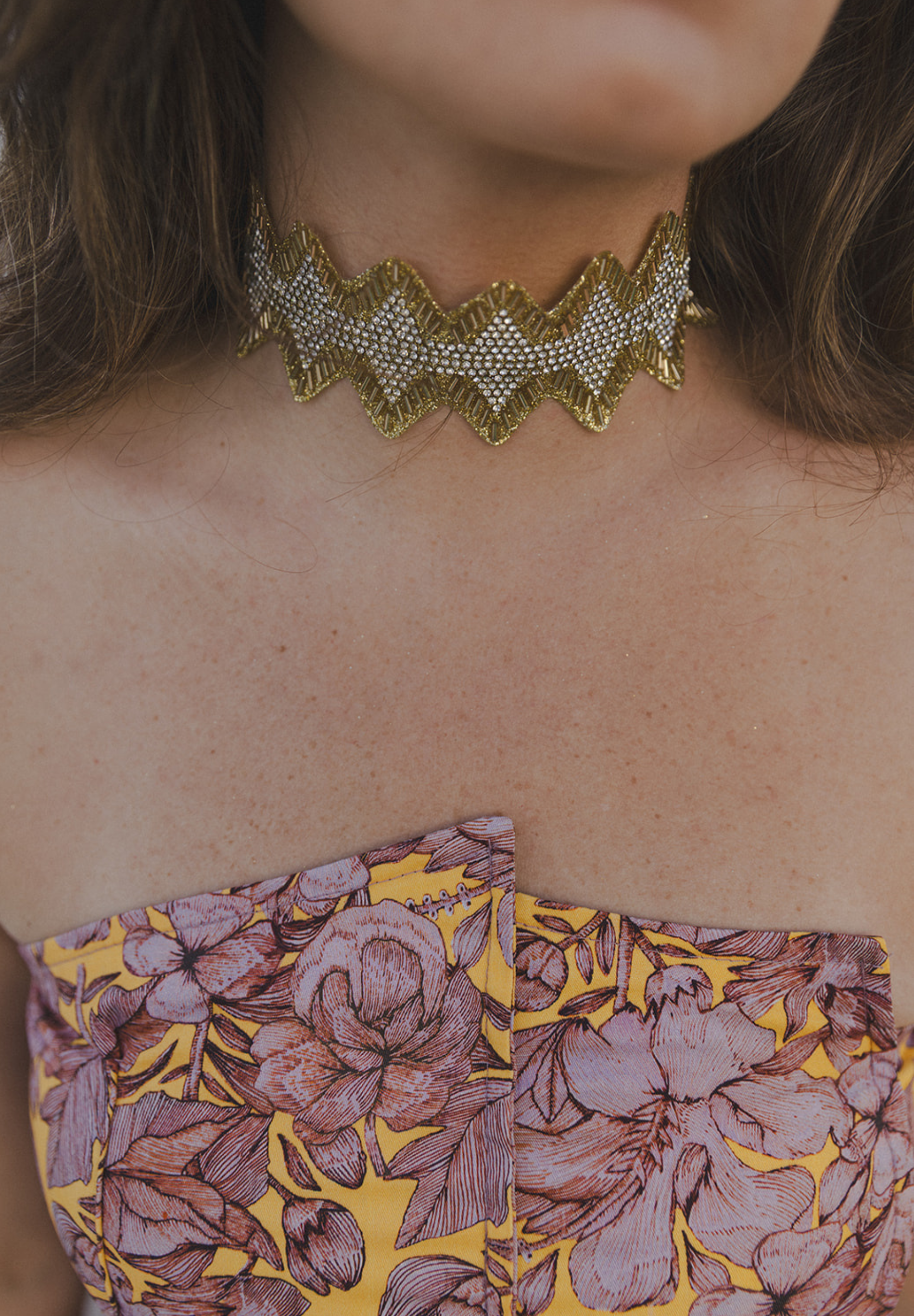 Choker dorado Ilor