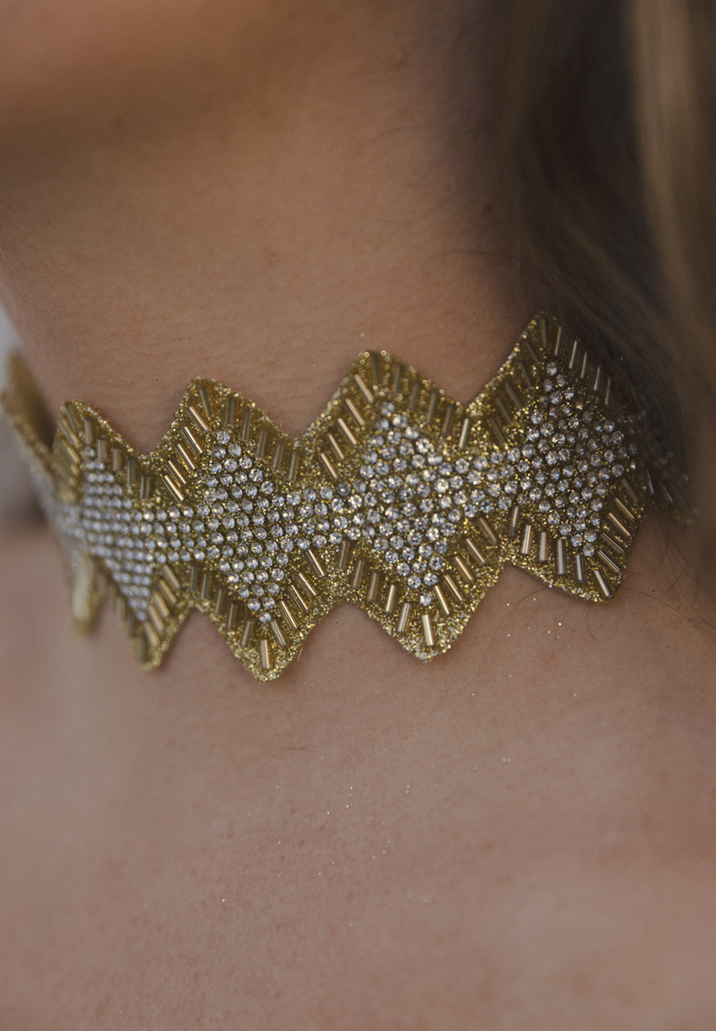 Choker dorado Ilor