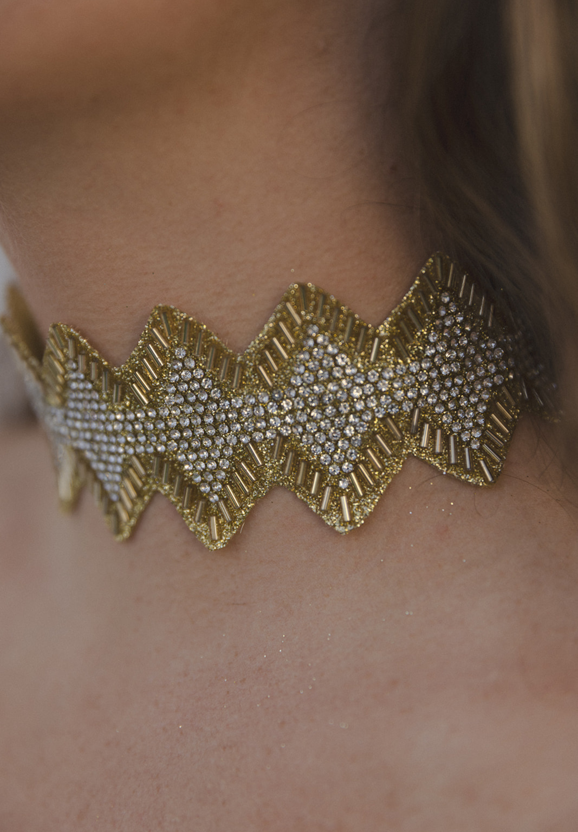 Choker dorado Ilor