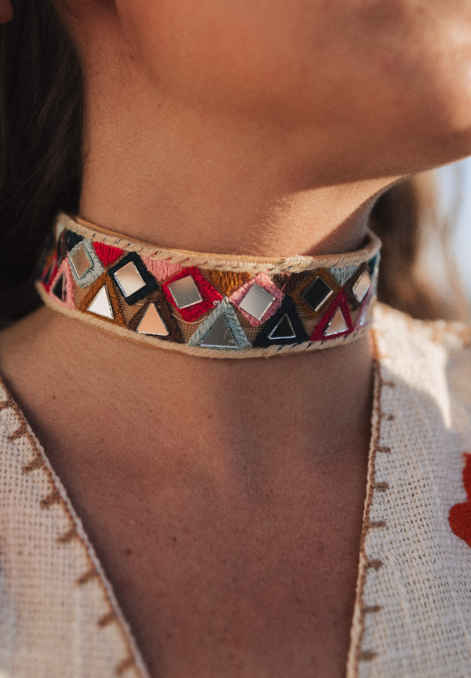 Choker multicolor Dumer