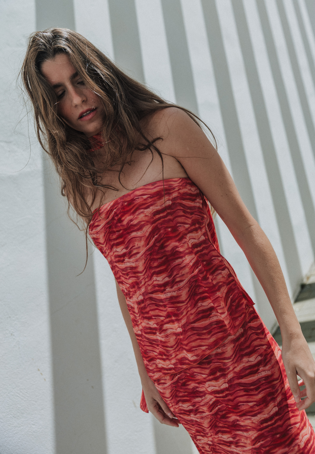 Vestido midi caldera Wor