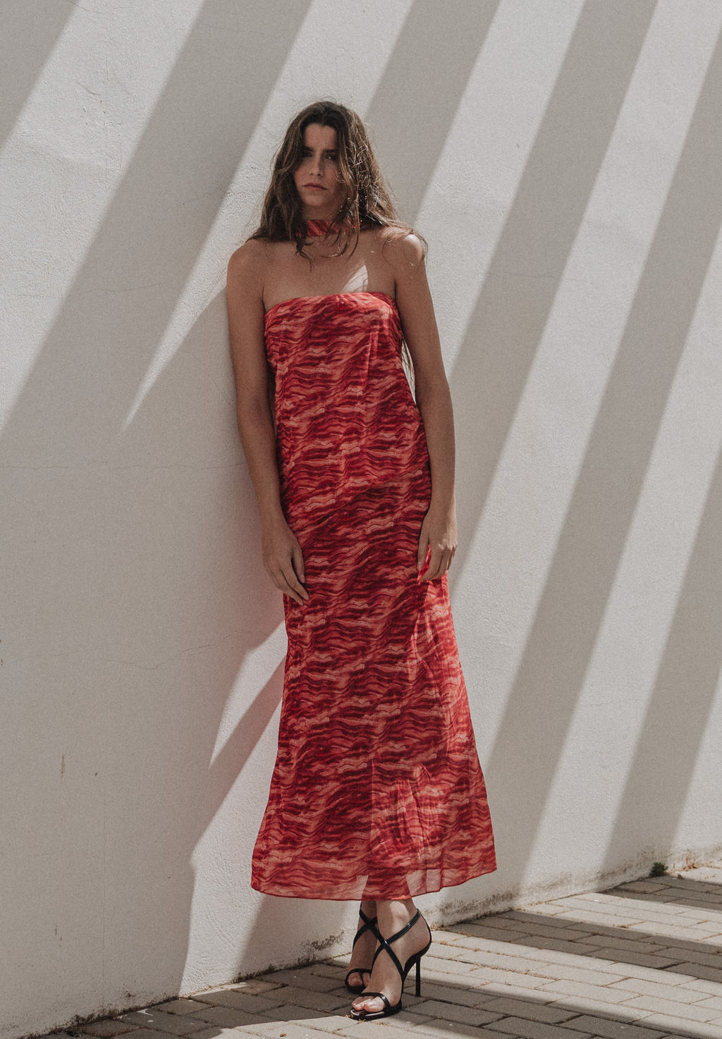 Vestido midi caldera Wor