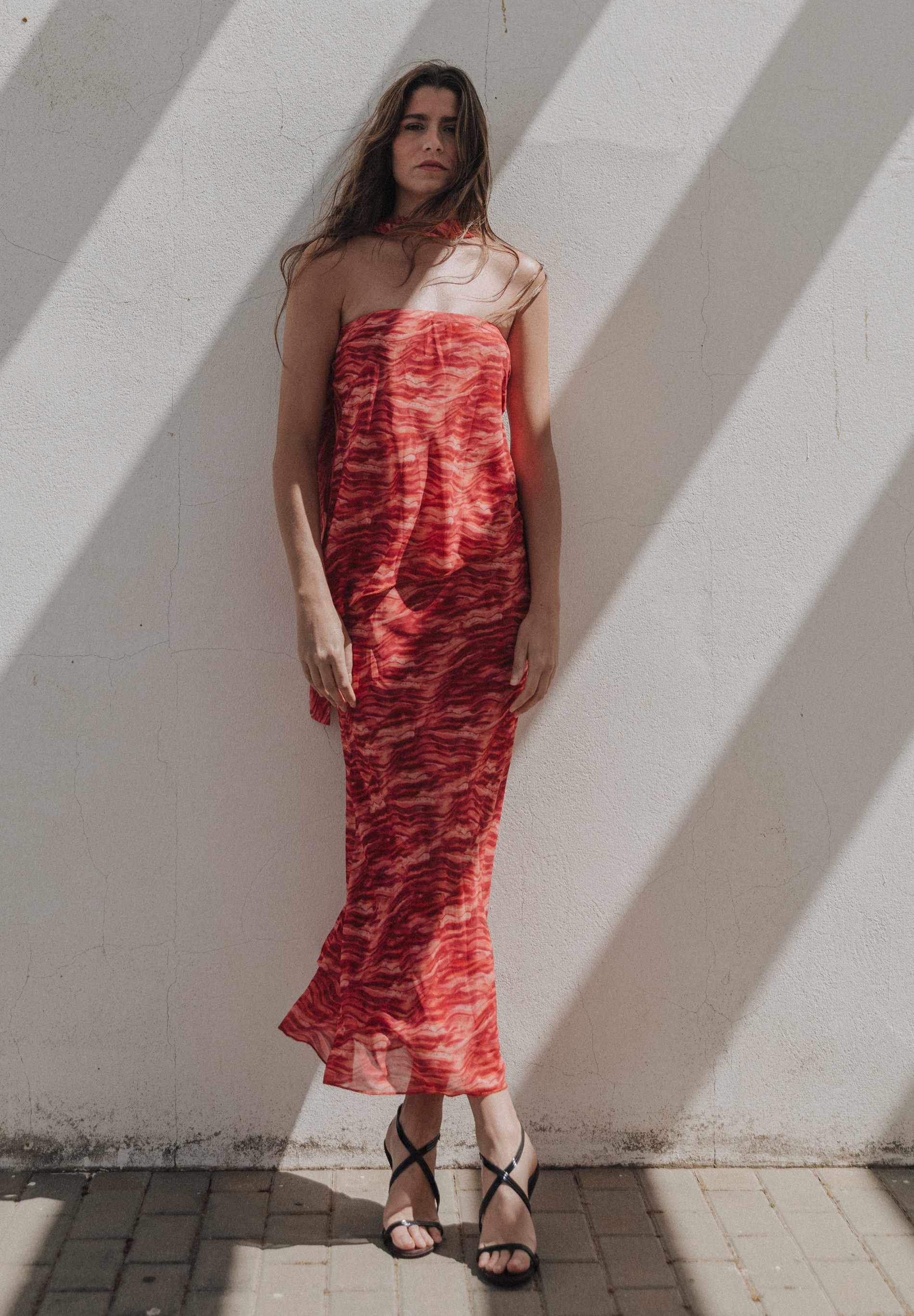 Vestido midi caldera Wor