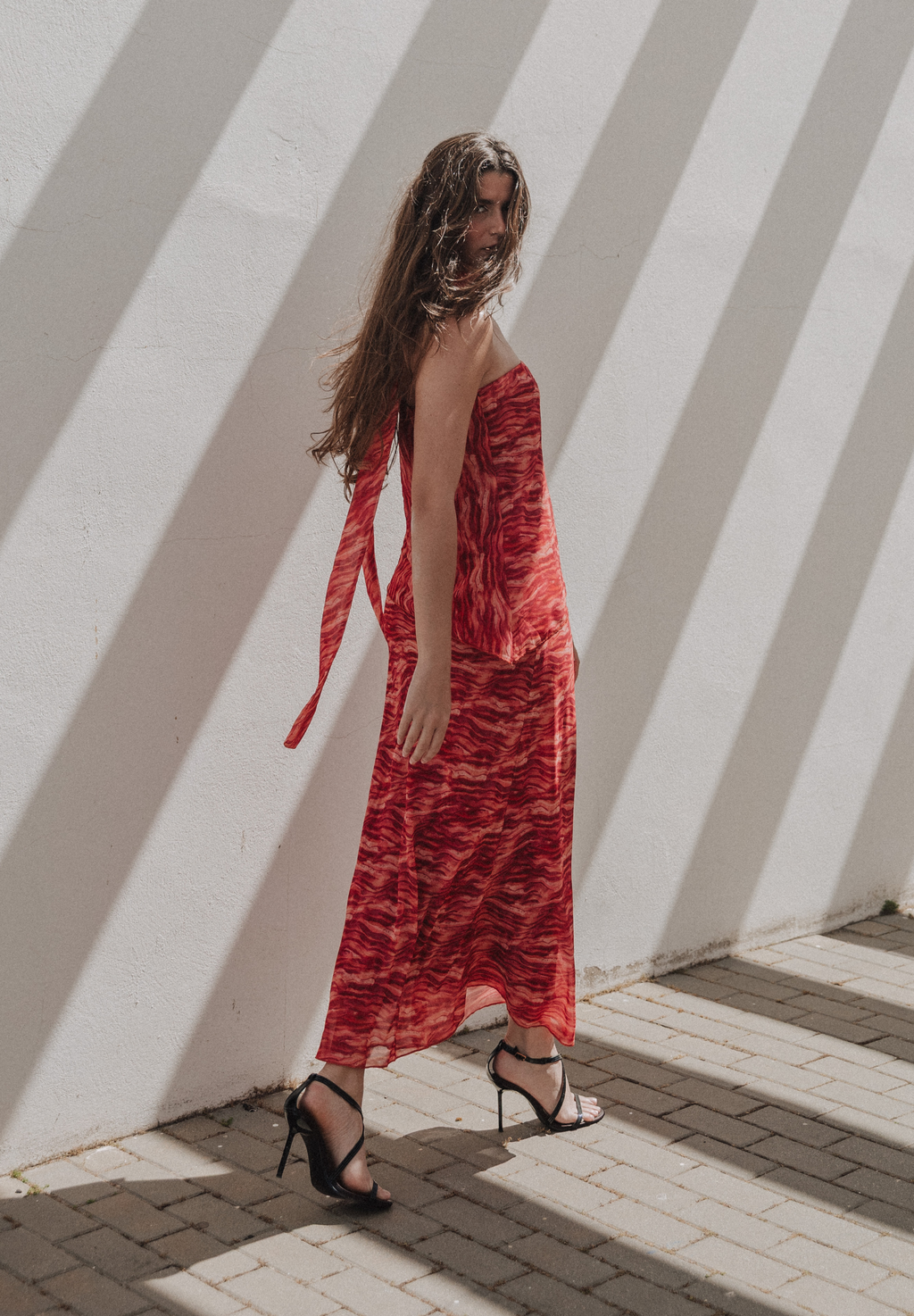 Vestido midi caldera Wor