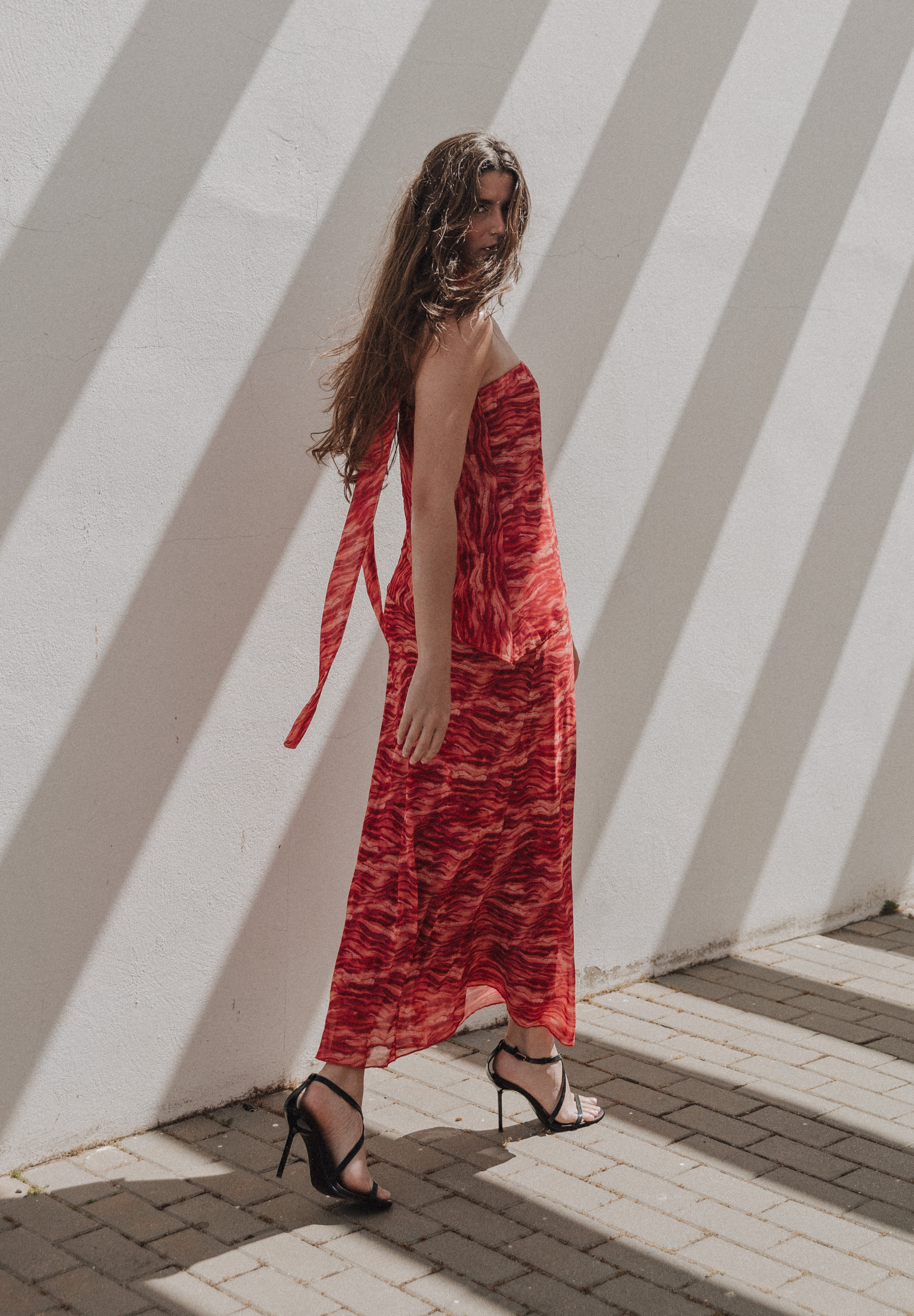 Vestido midi caldera Wor